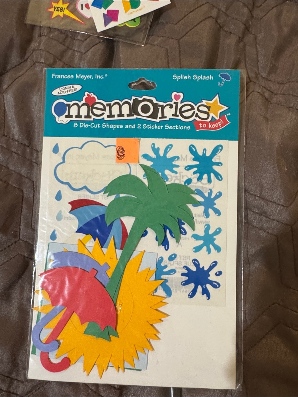 Splish Splash Party Die cut and Sticker Shapes - Multicolor